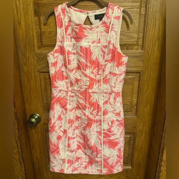 J.Crew Tropical Sheath dress in size 10 - Picture 1 of 5
